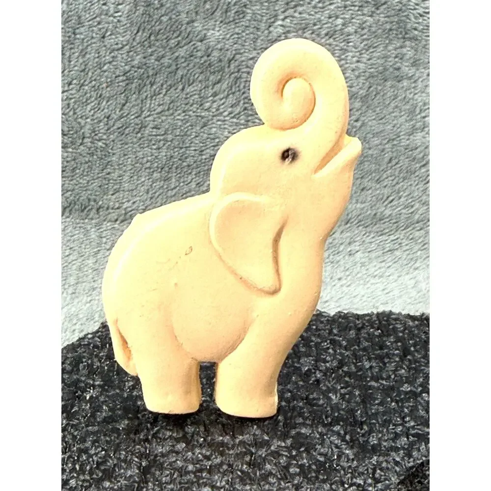 Vintage Plaster Circus Animal Cake Picks Toppers Lot 7 Horse Bear Elephant 1940s